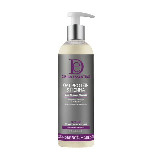 Shampoing nettoyant en profondeur à la protéine d'avoine et au hénné - 355 ml
